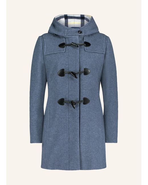 GIL BRET Blue Dufflecoat