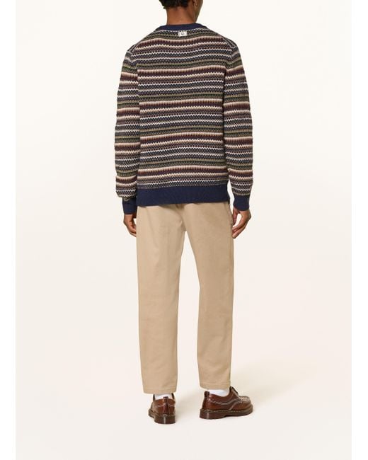 MOS MOSH Gallery Pullover MMGLAPORTE ICE in Multicolor für Herren