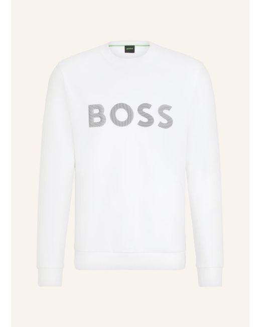 Boss Sweatshirt SALBO in Natural für Herren