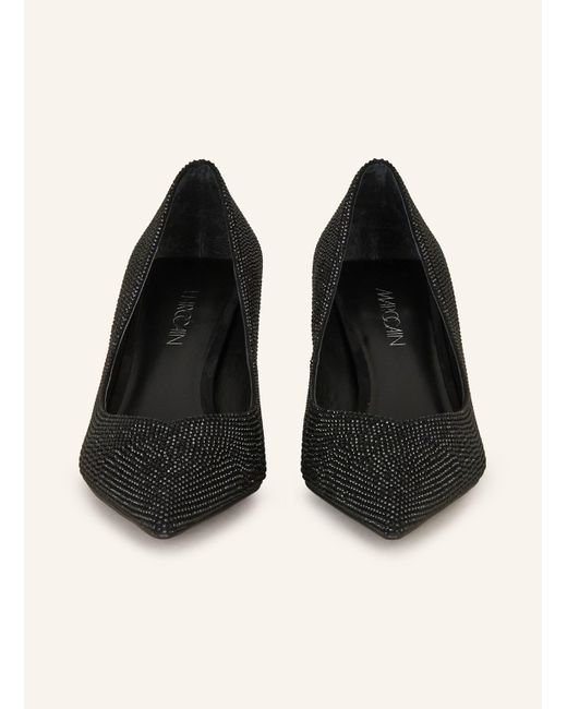 Marc Cain Black Pumps mit Schmucksteinen