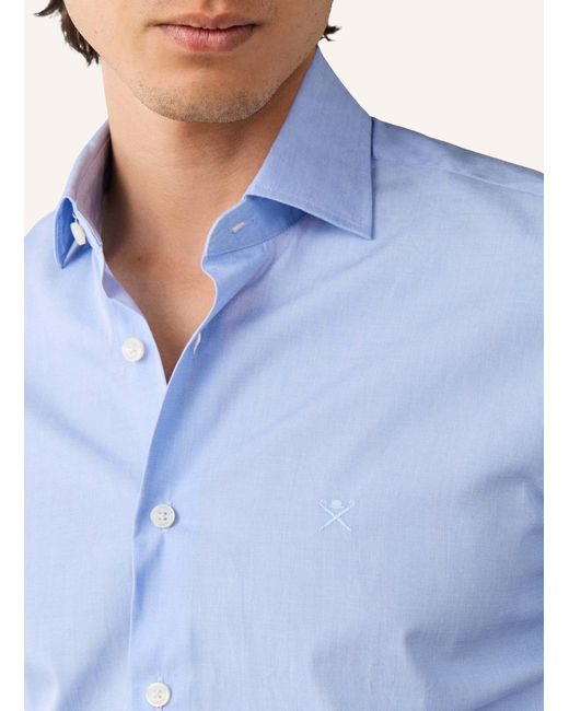 Hackett Freizeithemd CITY SOLID EOE in Blue für Herren