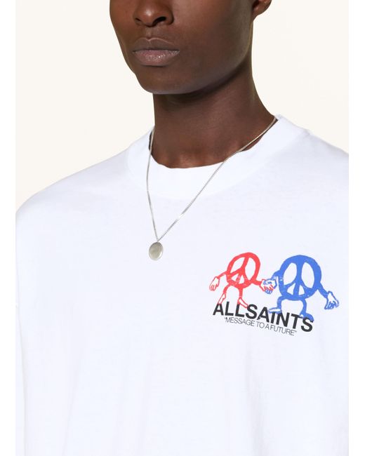 AllSaints T-Shirt in White für Herren