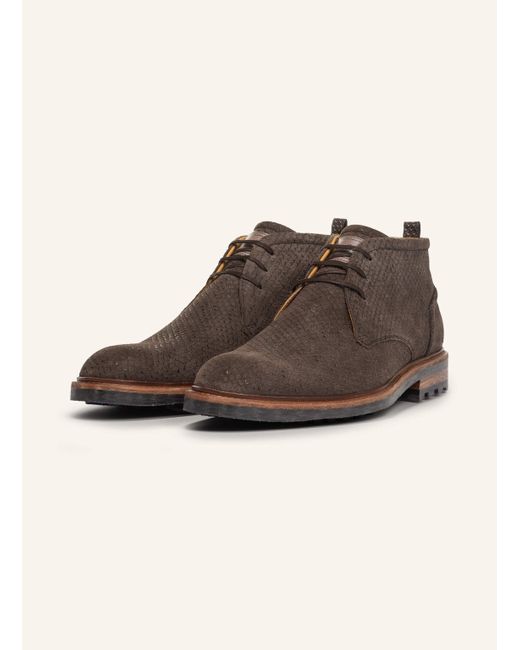 Floris Van Bommel Schnurboots ROCKI 01 in Braun fur Herren Lyst DE