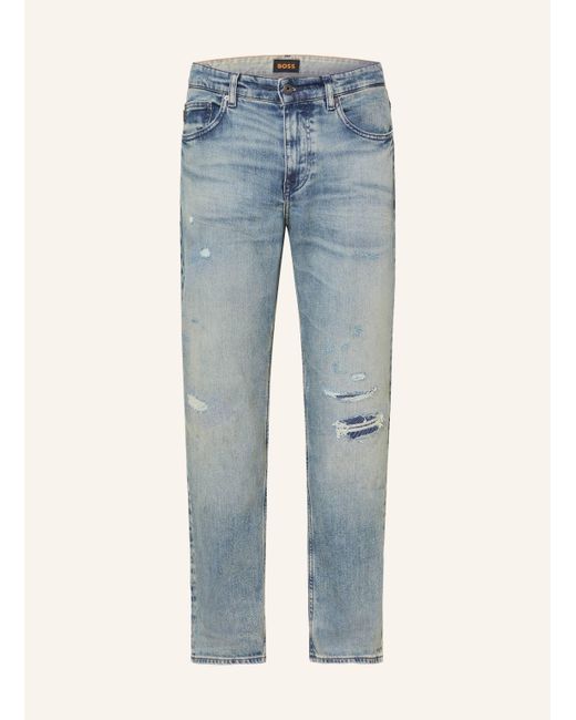 Boss Jeans TROY BO Regular Taper Fit in Blue für Herren