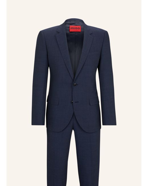 HUGO Business Anzug HENRY/GETLIN232X Slim Fit in Blue für Herren