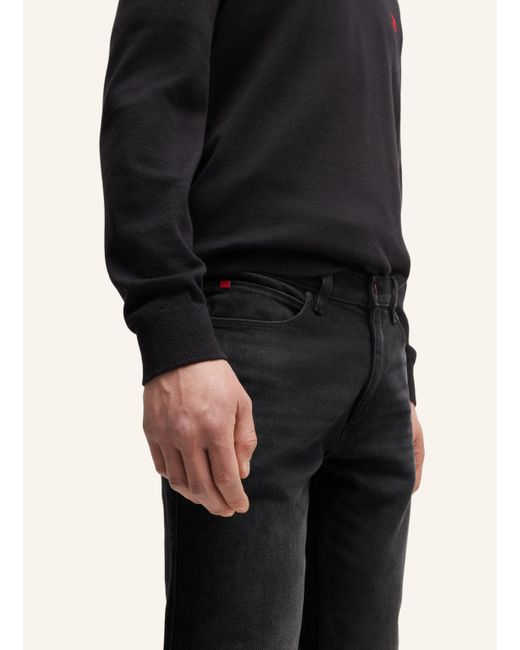 HUGO Jeans 734 Extra-Slim Fit in Black für Herren
