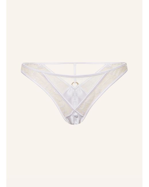 LIVY Natural Slip Ouvert ADORN aus Seide