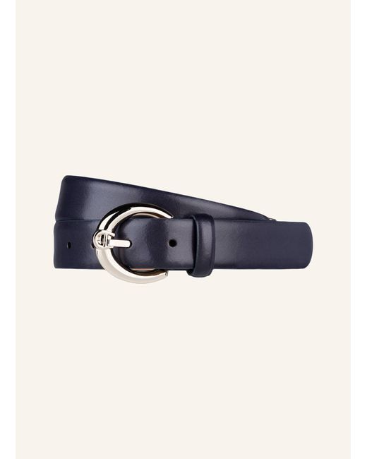 Aigner Blue Ledergürtel FASHION