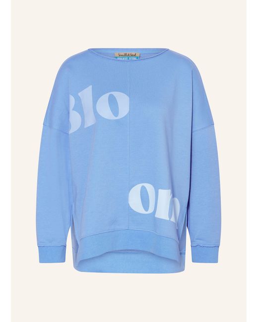 Smith & Soul Blue Oversized-Sweatshirt