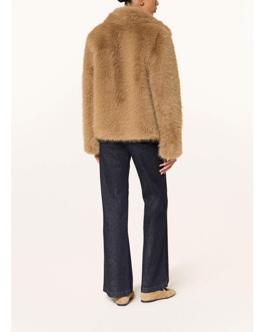 Luisa Cerano Natural Kunstfell-Jacke
