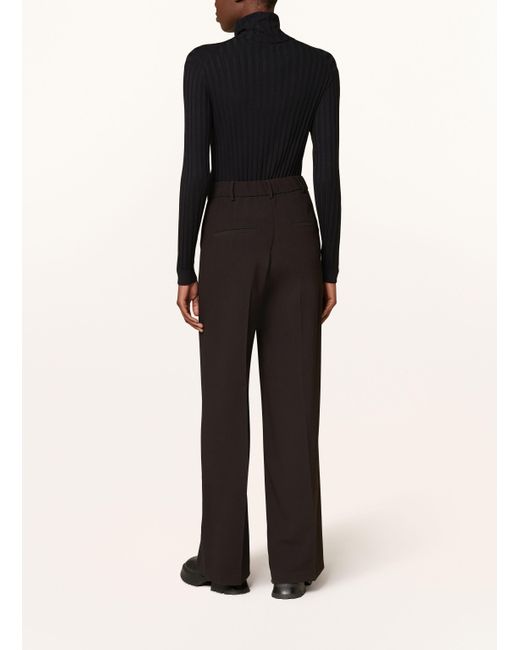 DARLING HARBOUR Black Rollkragenpullover