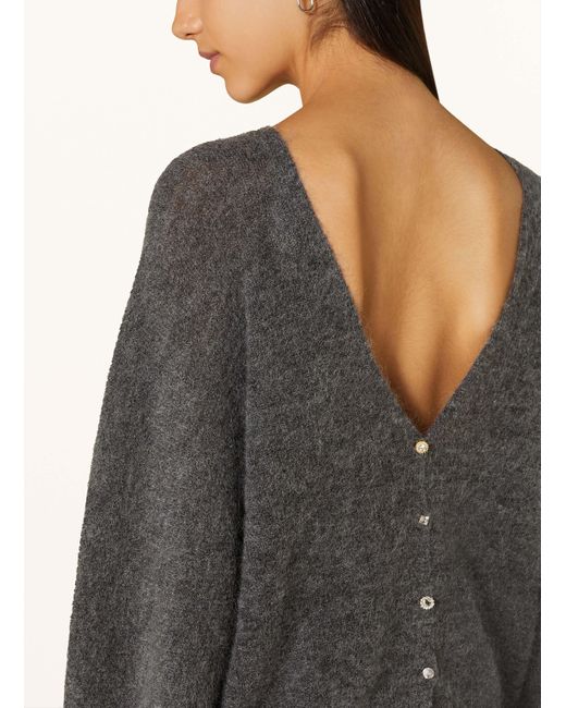 Ba&sh Gray Pullover ISAAC mit Mohair