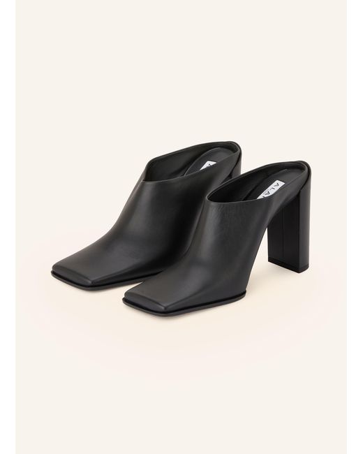 Alaïa Black Mules