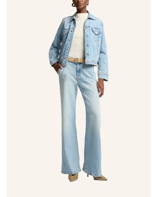 7 For All Mankind Blue ADI Jacket