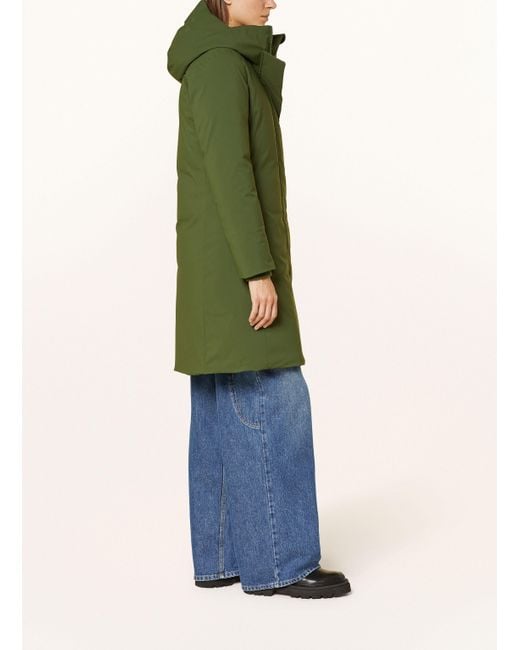 Save The Duck Green Parka SMEG SIENNA