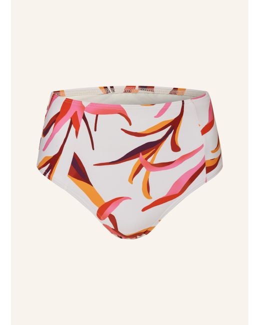 Cyell Pink High-Waist-Bikini-Hose JAPANESE FLORAL