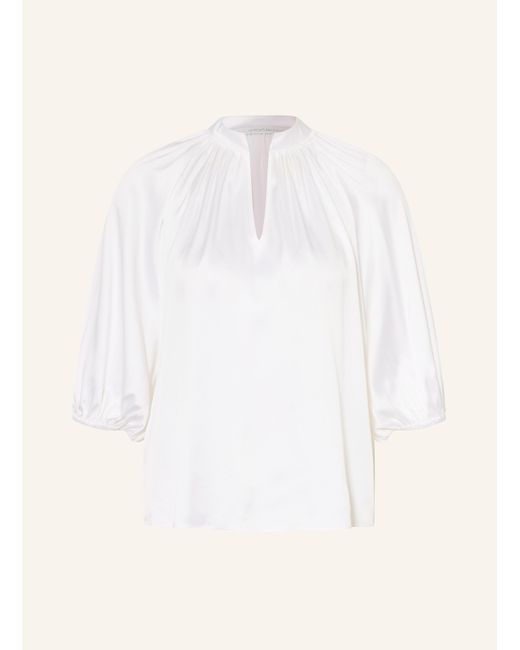 Herzensangelegenheit White Seidenbluse mit 3/4-Arm