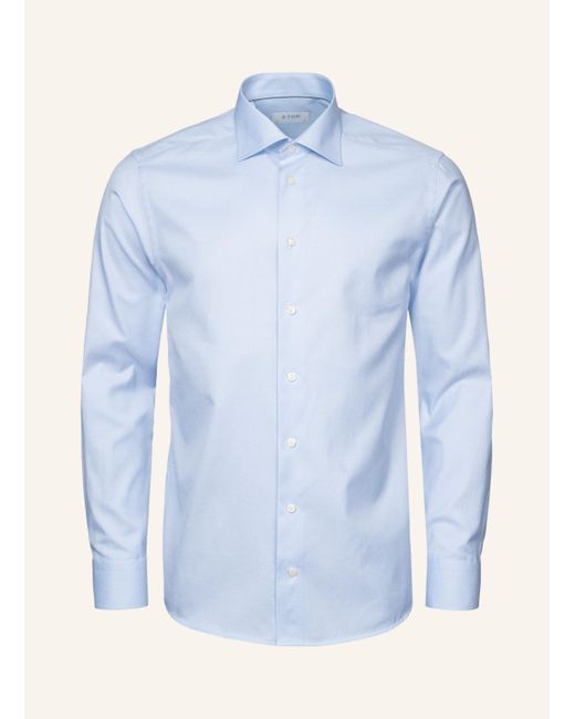 Eton of Sweden Contemporary fit Signature Twill-Hemd in Blue für Herren