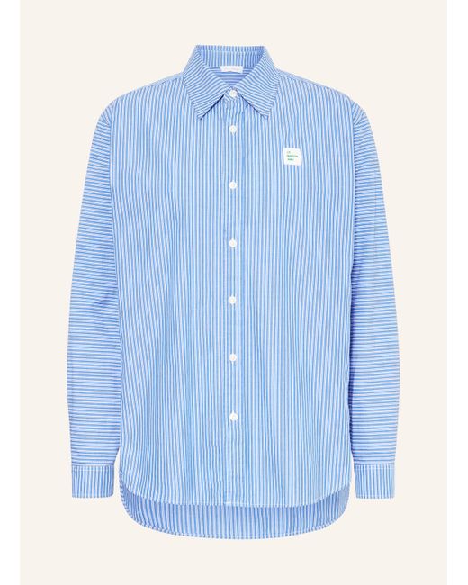 American Vintage Hemd ZATYBAY Comfort Fit in Blue für Herren