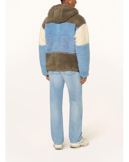 Napapijri Fleecejacke T-TIRES in Blue für Herren