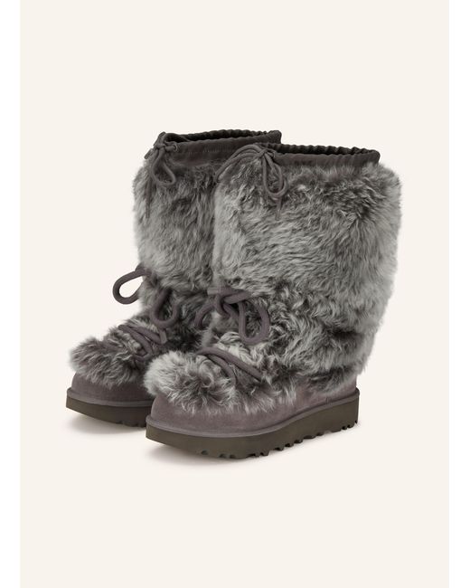 Ugg Gray Boots CLASSIC TALL CHALET