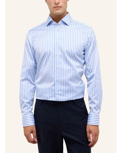 1863 by Eterna Hemd SLIM FIT in Blue für Herren