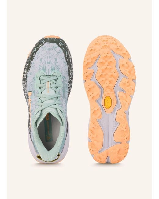 Hoka One One Gray Trailrunning-Schuhe SPEEDGOAT 6