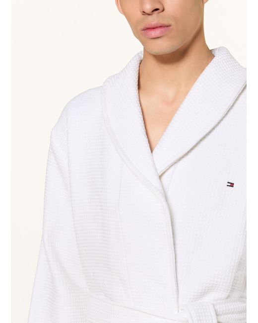 Tommy Hilfiger Herren-Bademantel in White für Herren
