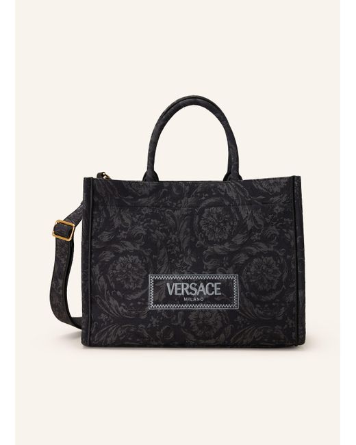 Versace Black Shopper BAROCCO ATHENA