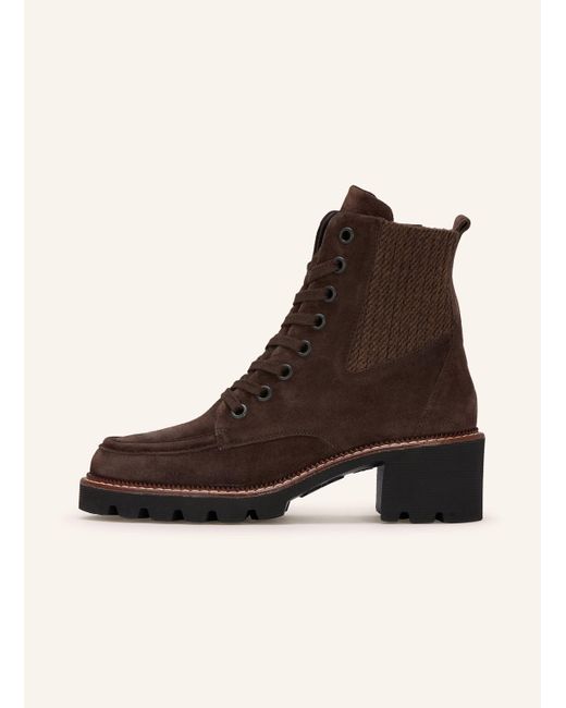 Paul Green Brown Schnürboots
