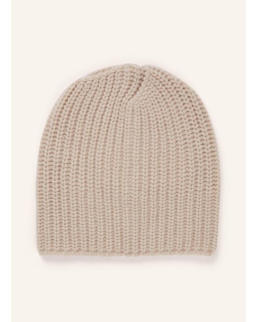 Iris Von Arnim Natural Cashmere-Mütze AMEEL