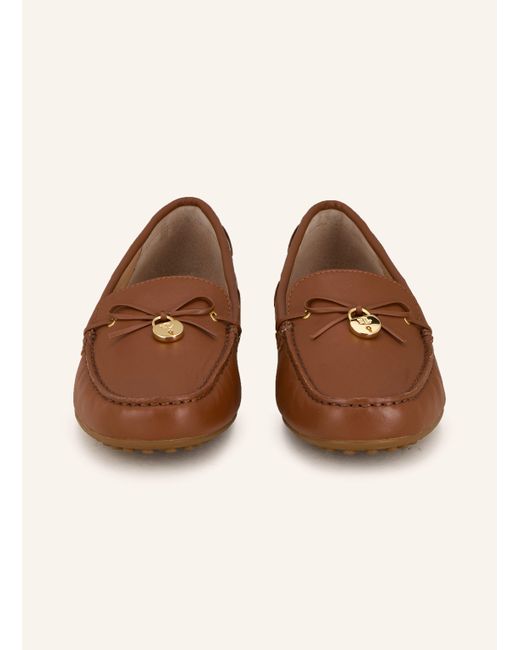 Ralph Lauren Brown Mokassins