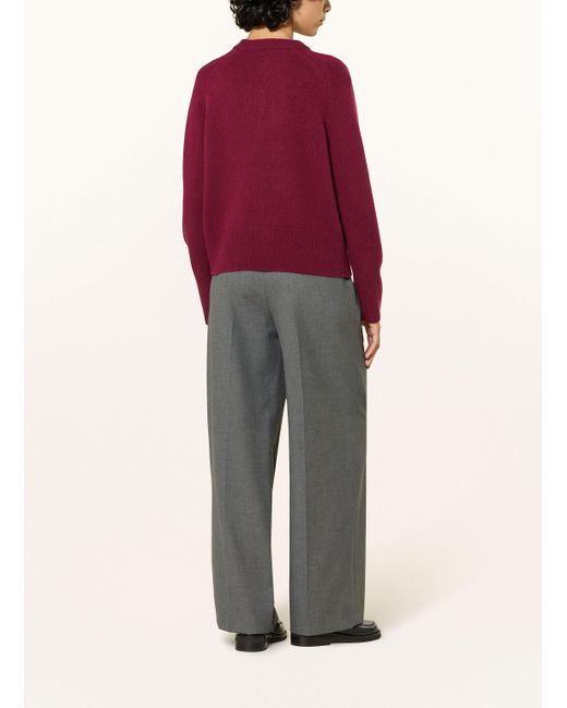 Alcidia da Veiga Red Pullover GILL mit Cashmere