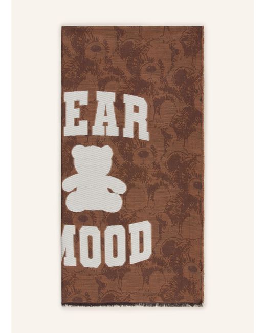 Codello Brown Jacquard-Schal