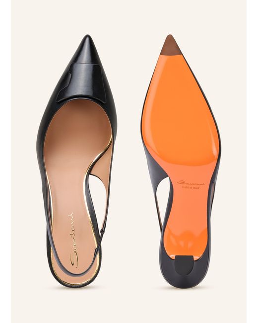 Santoni Natural Slingpumps TAYLOR