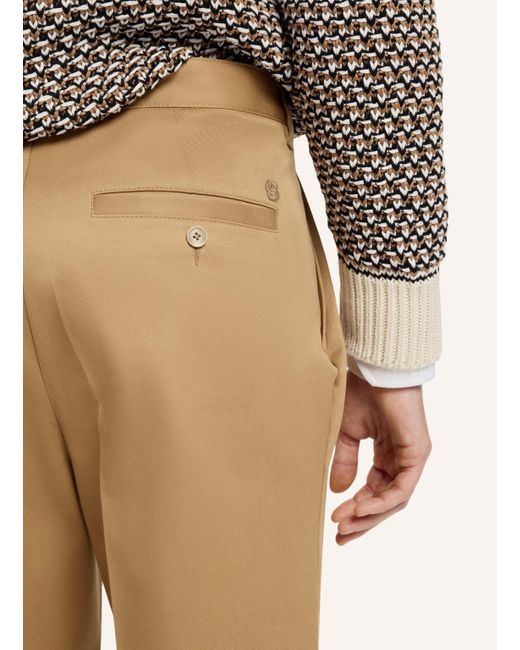 Boss Casual Hose C-KAI-DPL Relaxed Fit in Natural für Herren