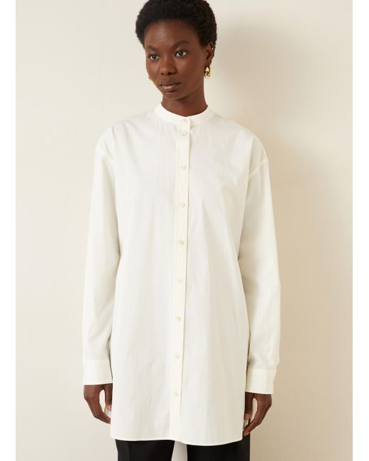 Jil Sander Natural Bluse