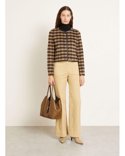 Tod's Brown Beuteltasche mit Pouch