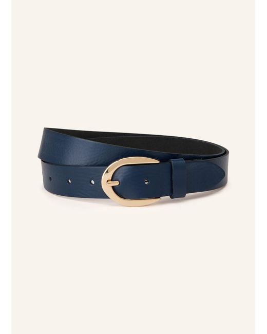 Vanzetti Blue Ledergürtel
