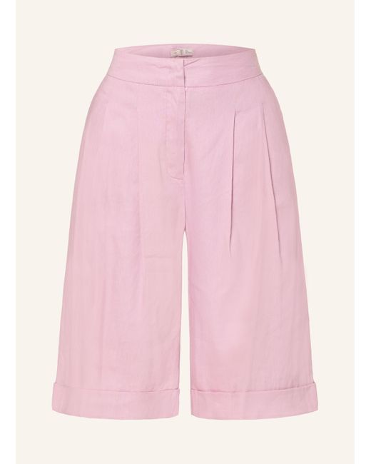 Anfiny Pink Bermudas ALDA mit Leinen