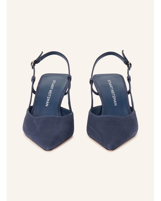 Stuart Weitzman Blue Slingpumps VINNIE