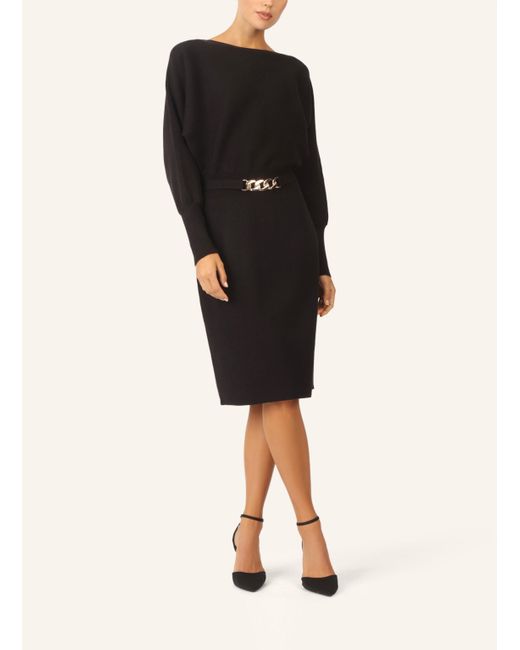 Apart Black Strickkleid