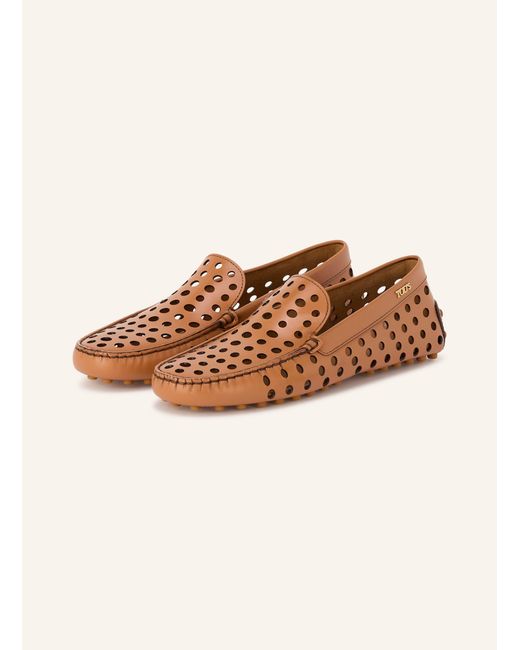 Tod's Brown Slipper GOMMINO
