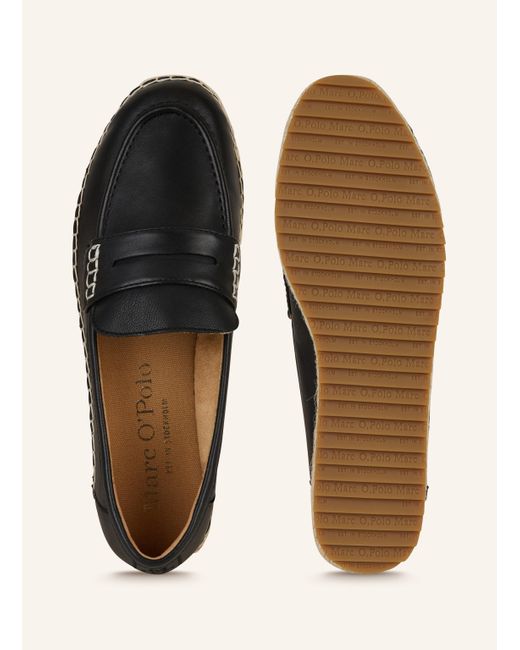 Marc O' Polo Black Penny-Loafer