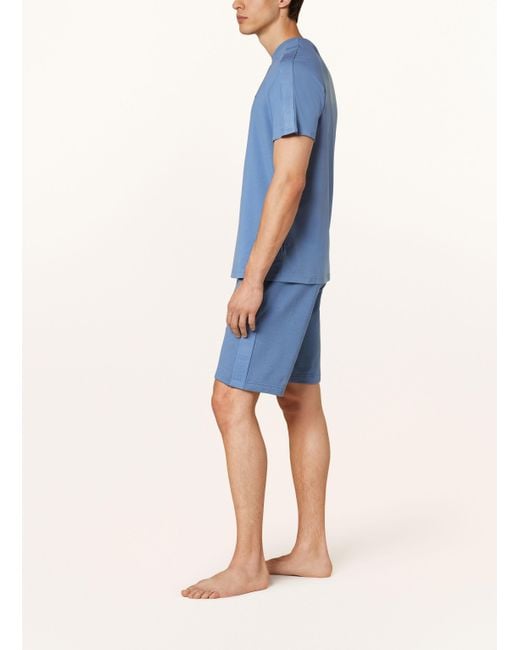 HUGO Lounge-Shorts in Blue für Herren