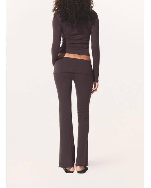 Skims Purple Lounge-Hose COTTON JERSEY