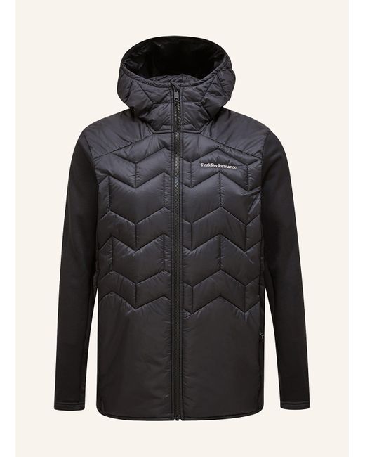 Peak Performance Hybrid-Steppjacke ELEVATE LINER in Black für Herren