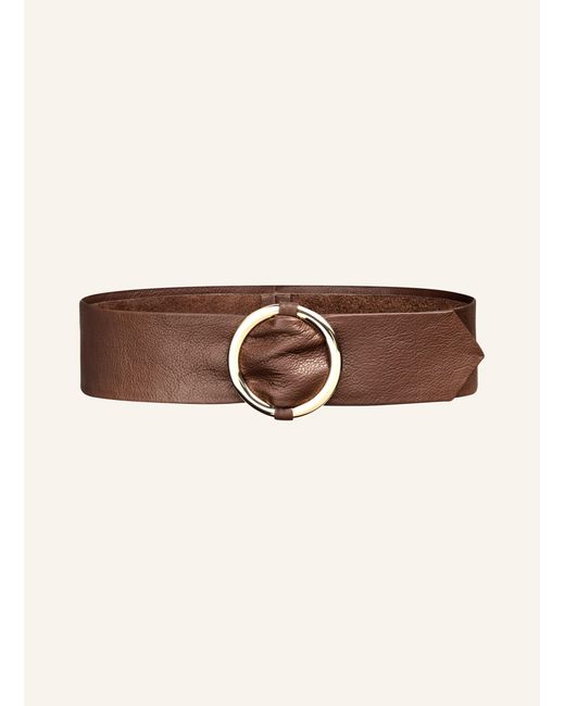 Vanzetti Brown Ledergürtel
