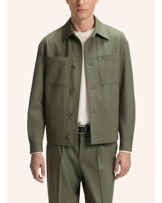 Boss Blazer P-CRAIG-WG-253 Relaxed Fit in Green für Herren