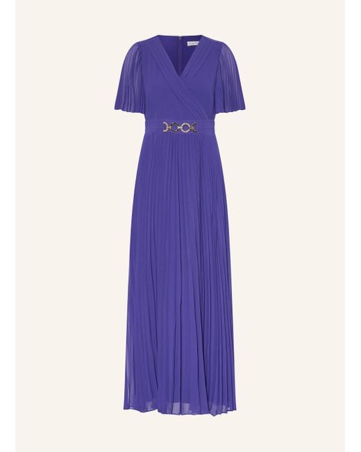 Phase Eight Purple Kleid YASMINA mit Plissees